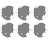 12PC Choker Necklace Set Henna Tattoo Stretch Elastic Jewelry - BodyJ4you