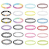24PC Choker Necklace Set Colorful Mix Stretch Elastic Jewelry - BodyJ4you