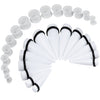 28PC Big Gauges Kit Ear Stretching 00G-22mm Acrylic Taper Silicone Plug Tunnels Piercing - BodyJ4you