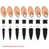 28PC Big Gauges Kit Ear Stretching 00G-22mm Acrylic Taper Silicone Plug Tunnels Piercing - BodyJ4you
