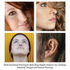 2PC Ball Closure Ring Rose Goldtone Steel 16G-20G BCR Nose Nipple Tragus Lip - BodyJ4you
