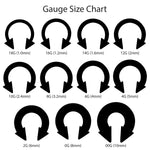2PC Horseshoe Circular Spike Barbell Surgical Steel 8G-18G CBR Nose Nipple Tragus Lip - BodyJ4you