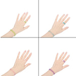 30PC Choker Necklace Bracelet Ring Set Multicolor Stretch Elastic Jewelry Girls Kids Gift - BodyJ4you