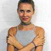 30PC Choker Necklace Bracelet Ring Set Multicolor Stretch Elastic Jewelry Girls Kids Gift - BodyJ4you