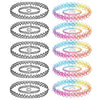 30PC Choker Necklace Bracelet Ring Set Multicolor Stretch Elastic Jewelry Girls Kids Gift - BodyJ4you