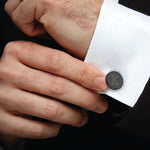 4PC Cufflinks Tie Bar Money Clip Button Shirt Personalized Initials Letter A Gift Set - BodyJ4you