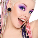 54PC Gauges Kit Ear Stretching 14G-00G Acrylic Hanger Tapers Plugs Body Piercing Set - BodyJ4you