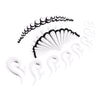 54PC Gauges Kit Ear Stretching 14G-00G Acrylic Tribal Tapers Plugs Body Piercing Set - BodyJ4you