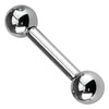 Straight Barbell Stainless Steel 00G-18G Nipple Ear Lobe Genital Body Piercing Jewelry