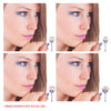 6PC Nose Stud Bone Playboy Bunny Hoop Ring 20G Surgical Steel CZ Nostril Girl Women Piercing Jewelry - BodyJ4you