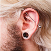 BodyJ4You 12PC Screw Fit Tunnel Gauges Set Double Flare Stainless Steel Ear Plugs Expander Kit - BodyJ4you
