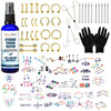 BodyJ4You 156PC Body Piercing Kit Lot 14G 16G Belly Ring Tragus Random Mix Jewelry Saline Spray - BodyJ4you