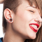 BodyJ4You 18PC Tunnel Kit Ear Plugs Stretching Set 14G-00G Stainless Steel Single Flare Expanders - BodyJ4you