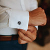 BodyJ4You 9PC Cufflinks Skinny Tie Clip Set Button Shirt Business Men Steel Jewelry Gift Box - BodyJ4you