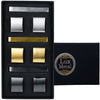 BodyJ4You 9PC Cufflinks Skinny Tie Clip Set Button Shirt Business Men Steel Jewelry Gift Box - BodyJ4you