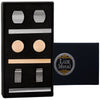 BodyJ4You 9PC Cufflinks Skinny Tie Clip Set Button Shirt Business Men Steel Jewelry Gift Box - BodyJ4you