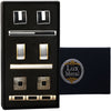 BodyJ4You 9PC Cufflinks Skinny Tie Clip Set Button Shirt Business Men Steel Jewelry Gift Box - BodyJ4you