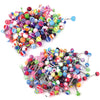 BodyJ4You Belly Rings Tongue Barbells Steel Flexible Bar 14G Acrylic Assorted Mix 25-100PC Jewelry - BodyJ4you