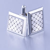 BodyJ4You Cufflink 12 Pairs Two Tone Classy Stylish Men's Cuff Links Elegant Gift Box - BodyJ4you