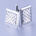 BodyJ4You Cufflink 12 Pairs Two Tone Classy Stylish Men's Cuff Links Elegant Gift Box - BodyJ4you
