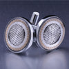 BodyJ4You Cufflink 12 Pairs Two Tone Classy Stylish Men's Cuff Links Elegant Gift Box - BodyJ4you
