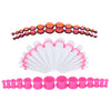 42PC Gauges Kit Ear Stretching 8G-12mm Tapers Plugs Silicone Acrylic Body Piercing Set