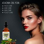 Jojoba Oil USDA 100% Organic Natural Pure Unrefined Treatment Face Skin Travel Size Set - BodyJ4you