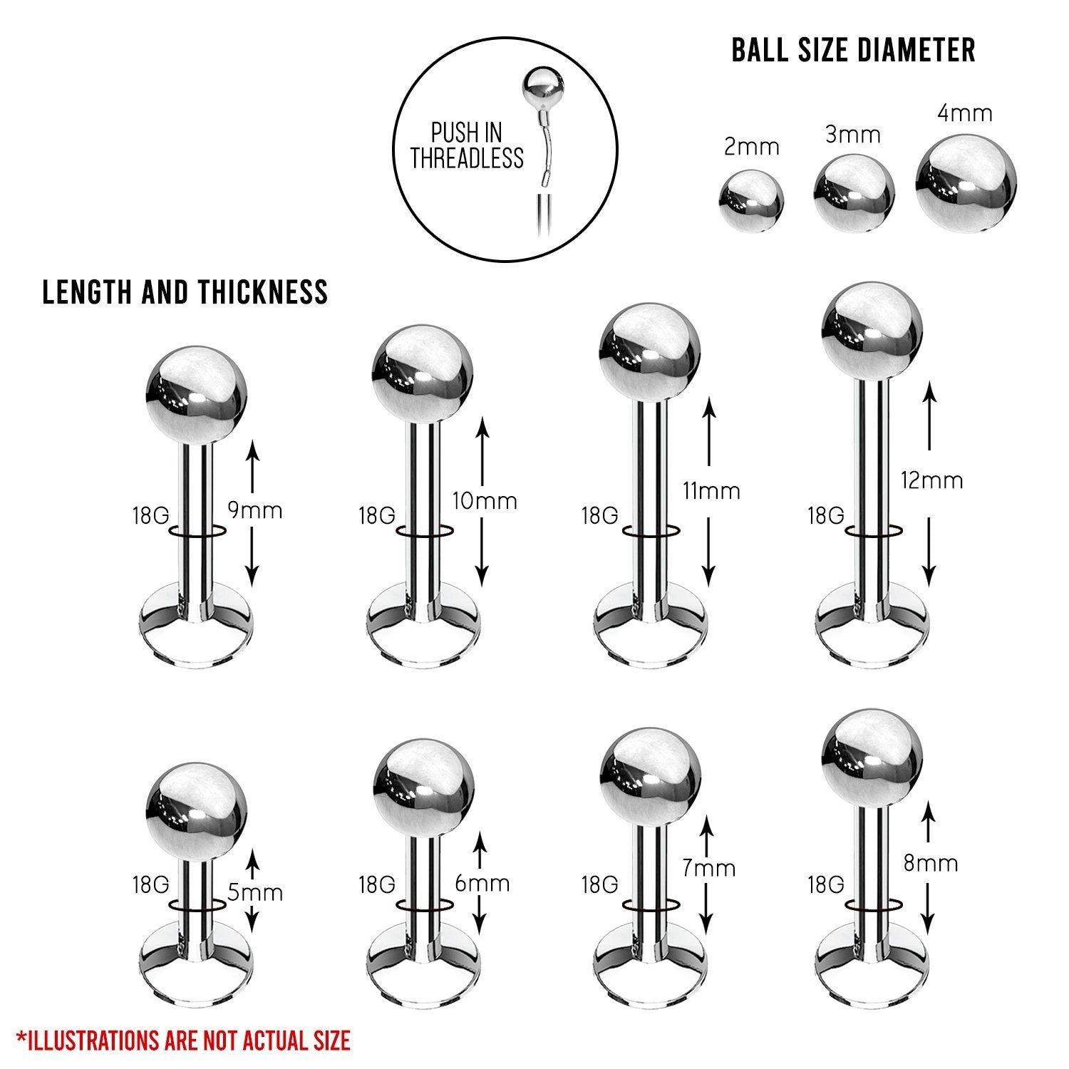 Gauge size for tragus piercing deals