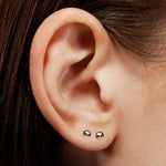 Labret Stud Tragus Earring 16G 18G 20G Threadless Push In Surgical Steel Helix Monroe - BodyJ4you