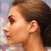 Piercing Ring 14G Hinged Clicker Segment Hoop 14Kt. Solid Gold Nose Septum Tragus Daith Ear - BodyJ4you