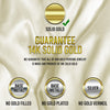 Piercing Ring 14G Hinged Clicker Segment Hoop 14Kt. Solid Gold Nose Septum Tragus Daith Ear - BodyJ4you