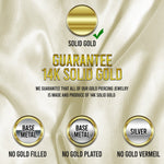 Piercing Ring 14G Hinged Clicker Segment Hoop 14Kt. Solid Gold Nose Septum Tragus Daith Ear - BodyJ4you