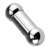 Straight Barbell Stainless Steel 00G-18G Nipple Ear Lobe Genital Body Piercing Jewelry - BodyJ4you